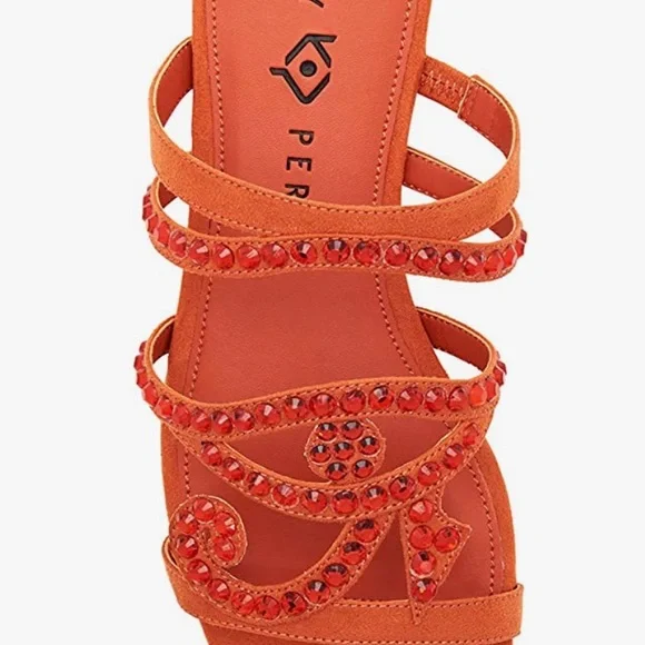 NWT Katy Perry Women's The Anat Slide Sandal, AVAILABLE IN MINT/ OR RED - Picture 7 of 10